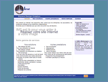 Tablet Screenshot of ims-creation.com